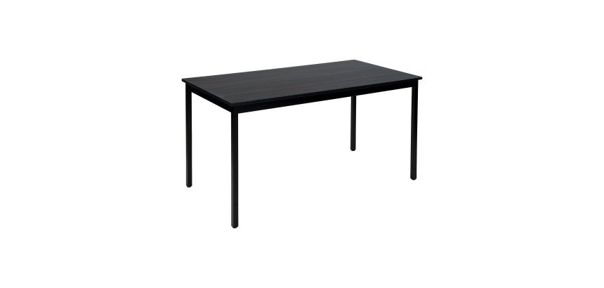Table multi-usage plateau noir L 140 x P 70 cm Zonza