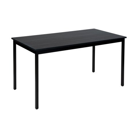 Mesa multiuso Eco 140 x 70 tablero negro patas negras