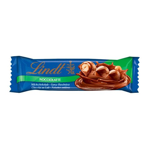 Barre chocolat au lait noisettes Lindt NOCCIOLATTE   - 35 g