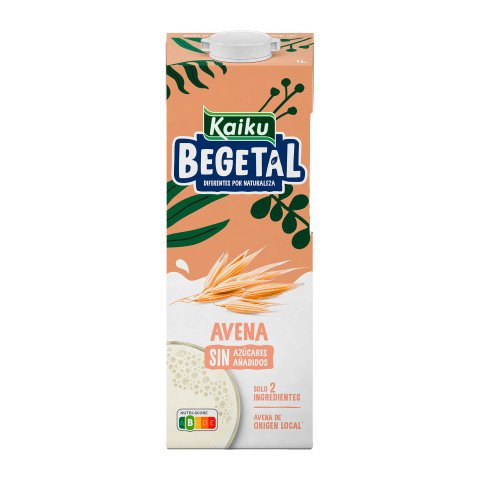 Bebida de avena Kaiku Begetal 1l - 6 Bricks