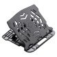 Support pour ordinateur portable noir KF14469