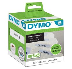 DYMO Etiquettes de dossier suspendu LabelWriter, 50 x 12 mm,