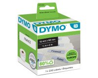DYMO Etiquettes de dossier suspendu LabelWriter, 50 x 12 mm,
