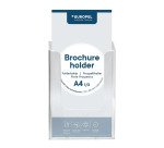 Porte-brochures mural, 1/3 A4, transparent