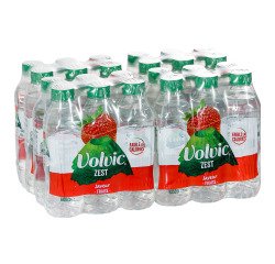 Eau Volvic Zest fraise 50 cl - 24 bouteilles