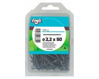 Headless steel man tip Ø 2.2 x L 50 mm - Pack of 500