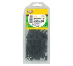 Vis plaque de platre tête trompette acier phosphalté noir