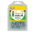 Vis tôle autoperceuse tête fraisée cruci acier zingué