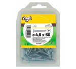 Vis tôle autoperceuse tête fraisée cruci acier zingué