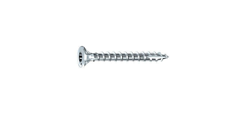 Vis Rocket tête fraisée étoile acier zingué, filetage total Ø 3,5 x L 16 mm - Boîte de 500