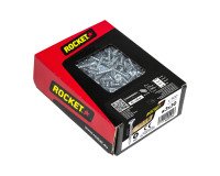 Vis Rocket tête fraisée pozi acier zingué, filetage complet Ø 3 x L 30 mm - Boîte de 500
