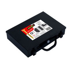 Vis à bois Rocket tête fraisée Torx acier bichromaté - Mallette de 1320

Schrauben mit Torx-Senkkopf aus Zinkchromstahl - Koffer mit 1320 Stück