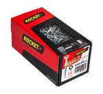 Vis Rocket tête fraisée étoile acier zingué, filetage partiel Ø 4 x L 45/30 mm - Boîte de 500