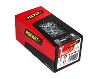 Vis Rocket tête fraisée étoile acier zingué, filetage partiel Ø 4 x L 45/30 mm - Boîte de 500