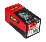 Vis Rocket tête fraisée étoile acier zingué, filetage partiel Ø 5 x L 70/45 mm - Boîte de 200