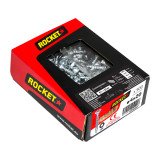 Vis Rocket tête fraisée étoile acier zingué, filetage total Ø 4 x L 20 mm - Boîte de 500