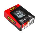 Vis Rocket tête fraisée étoile acier zingué, filetage total Ø 3,5 x L 16 mm - Boîte de 500