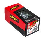 Vis Rocket tête fraisée étoile acier zingué, filetage partiel Ø 5 x L 60/35 mm - Boîte de 200