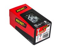 Vis Rocket tête fraisée étoile acier zingué, filetage partiel Ø 5 x L 60/35 mm - Boîte de 200