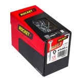 Vis Rocket tête fraisée étoile acier zingué, filetage partiel Ø 4 x L 60/35 mm - Boîte de 500