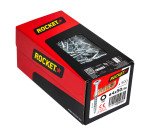 Vis Rocket tête fraisée étoile acier zingué, filetage partiel Ø 4 x L 50/30 mm - Boîte de 500
