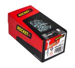 Vis Rocket tête fraisée étoile acier zingué, filetage partiel Ø 6 x L 50/30 mm - Boîte de 200