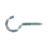 Crochet à vis acier zingué