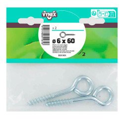 Piton mit verzinkter Stahlschraube