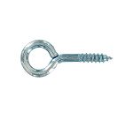 Piton à vis acier zingué Ø 4 x L 30 mm - Sachet de 6