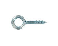 Piton à vis acier zingué Ø 4 x L 30 mm - Sachet de 6