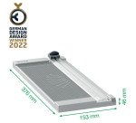 Rogneuse Precision Office Leitz A4 - Capacité 8 feuilles