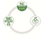 Grapadora pequeña de oficina Petrus 210 Recycle