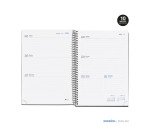 Agendas 18 meses Semana Vista Dots 2025-2026 Miquelrius