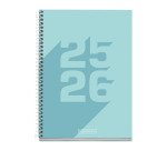 Agendas Escolar Dia Página Basic Azul 2025-2026 Miquelrius