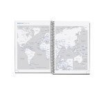 Agendas 18 meses Semana Vista Dots 2025-2026 Miquelrius