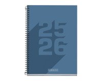 Agendas Escolar Dia Página Basic Marino 2025-2026 Miquelrius