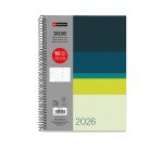 Agendas 18 meses Semana Vista Horizon 2025-2026 Miquelrius