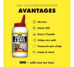 Colle à bois Express D2, sans solvant, 250 g en flacon