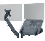Braccio per laptop Ergo doppio per monitor & laptop
