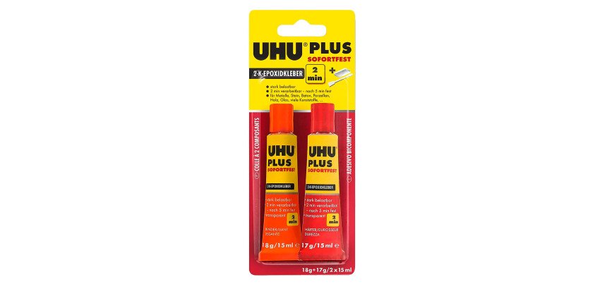 colle a 2 composants PLUS SOFORTFEST, tube de 35 g,