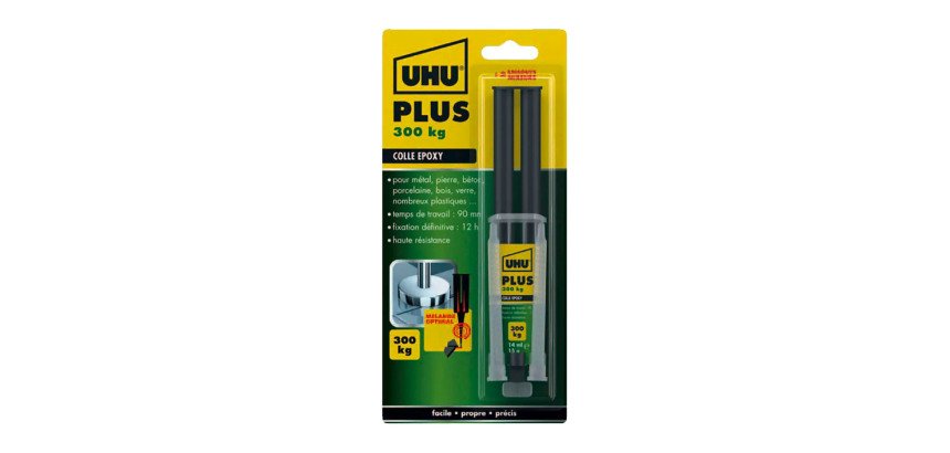 Colle à 2 composants plus endfest, seringue à double
