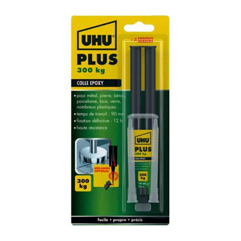 Colle à 2 composants plus endfest, seringue à double