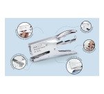 Agrafeuse pince Rapesco Porpoise - agrafes 24/6, 24/8, 26/6 ou 26/8 - Capacité 45 feuilles