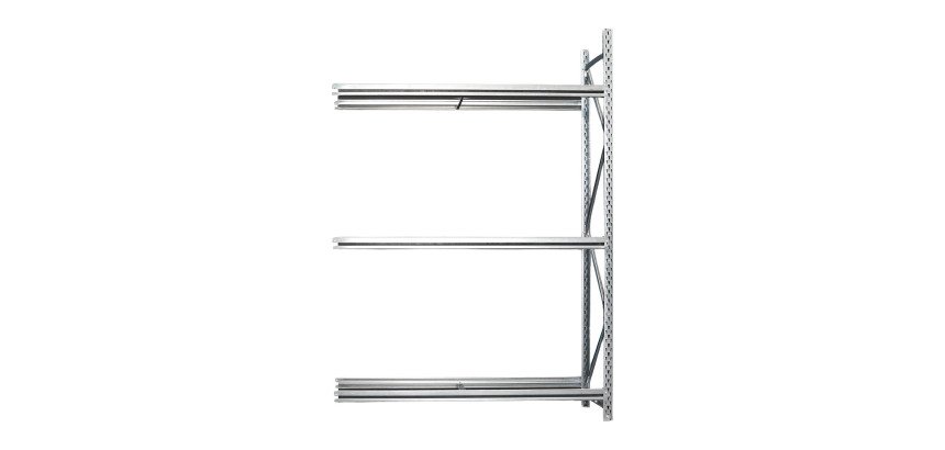 Scaffalatura pneumatici, 3 livelli, 1500 x 2200, estensione