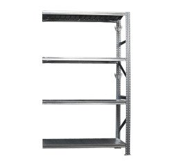 Scaffalatura 4 piani, 1200 x 2000, estensione