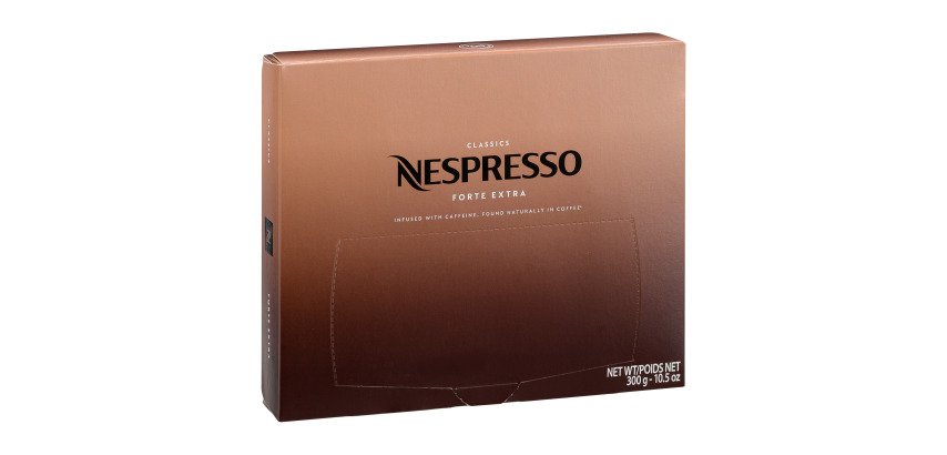 Capsule de café Nespresso Professionnel Forte Extra  - Boîte de 50