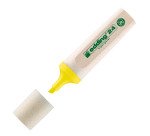 Evidenziatore edding EcoLine 24 punta a scalpello giallo 10 evidenziatori