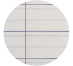 Clairefontaine notebook 170x220mm calligraphy - lined - 64 pages 90g assorted