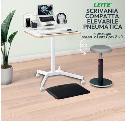 En_scriv compatta pneumatica bo+sgabello cosy