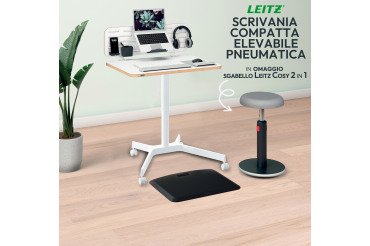 En_scriv compatta pneumatica bo+sgabello cosy